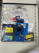 Com o suspeito foram encontrados cartões bancários, documentos pessoais de várias pessoas e notas promissórias com registro das dívidas.