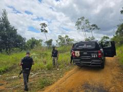 A operação também localizou um drone e um sistema de câmeras usados por criminosos para monitorar vias públicas.