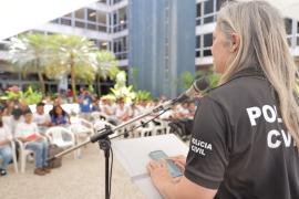 Evento “Vozes que Rompem o Silêncio” reforça o compromisso da Polícia Civil no combate à violência de gênero