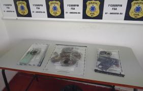 Tranças de cabelo, roupas e ferramentas foram localizadas durante o cumprimento de mandados judiciais