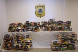 Cerca de cinquenta mulheres vítimas de violência foram beneficiadas com cestas básicas