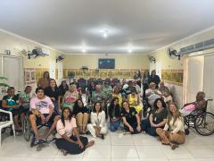 Atividade no âmbito da Operação Virtude promoveu acolhimento e valorização da pessoa idosa na Casa de Repouso São Vicente de Paulo
