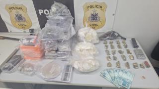 A operação conjunta entre as forças de segurança também resultou na prisão de dois suspeitos ligados a um grupo criminoso