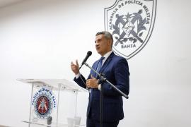 Palestra do cenário atual de combate à criminalidade e exposição de equipamentos foram pautas do encontro.