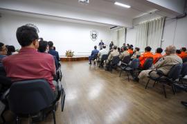 Palestra do cenário atual de combate à criminalidade e exposição de equipamentos foram pautas do encontro.