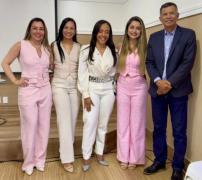 A atividade integrou evento do Outubro Rosa promovido por rede de laboratórios e transmitido também de forma on-line