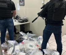 A ação foi realizada pela Polícia Civil durante a Operação Narke IV, com acompanhamento do Ministério Público