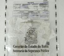O suspeito foi interceptado após denúncia e ações de inteligência
