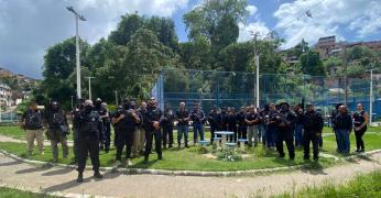 Atividade de inteligência de campo e aproximação com a população visa a redução de riscos por meio de ações precisas nas regiões