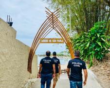 O suspeito de 37 anos foi localizado durante diligências realizadas na Ilha de Tinharé