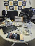 Os mandados foram cumpridos pela Polícia Civil, que alcançou suspeitos ligados a grupo investigado no Rio Grande do Sul