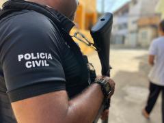 Suspeito de agredir a companheira é preso em flagrante pela Polícia Civil em Ribeira do Pombal
