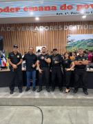 A honraria foi concedida pelos relevantes serviços de segurança e proteção prestados à população da região