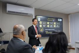 O governador Jerônimo Rodrigues e o vice-governador Geraldo Júnior acompanharam a exposição dos resultados