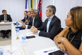 O governador Jerônimo Rodrigues e o vice-governador Geraldo Júnior acompanharam a exposição dos resultados