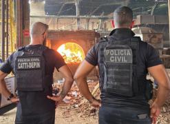 Entorpecentes e materiais ligados ao tráfico foram destruídos com autorização judicial