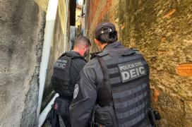 A ofensiva da Polícia Civil chega a 49 presos em menos de um mês