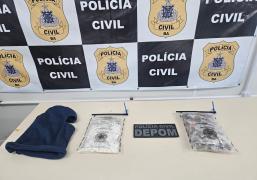 Os entorpecentes estavam armazenados em um imóvel localizado em Barra Grande