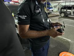 Tecnologia aérea garante resposta rápida, apoio às investigações e mais proteção aos foliões no Circuito Sabará.
