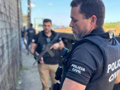 Suspeito foi localizado durante tentativa de fuga