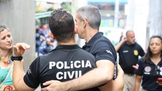 Os servidores foram recepcionados pelo Delegado Geral André Viana e pelo você governador Geraldo Júnior