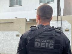 Suspeito é apontado como integrante de grupo criminoso atuante na prática criminosa