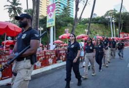 A Operação Carnaval 2026 conta com mais de 37 mil profissionais das Forças da Segurança Pública da Bahia