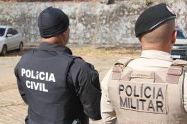A captura foi realizada com apoio da polícia militar do município