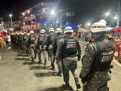Com o encerramento do terceiro dia oficial da folia na capital, o Reconhecimento Facial da SSP acumula 34 foragidos da Justiça encontrados.