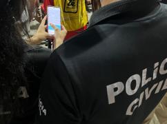 O aparelho foi localizado em Cajazeiras XI após rastreamento e diligência policial