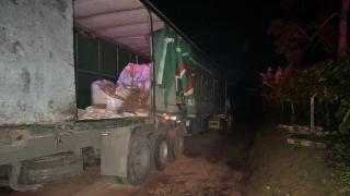 O veículo transportava pó de cacau com destino à fábrica em Feira de Santana