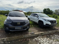 Ação conjunta resultou na apreensão dos automóveis