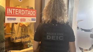 Ação cumpriu 57 mandados de busca , apreendeu medicamentos, canetas emagrecedoras e materiais utilizados em procedimentos estéticos comercializados de forma irregular