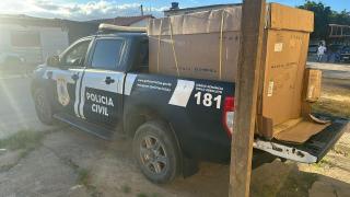 Os bens foram adquiridos por meio do crime de estelionato