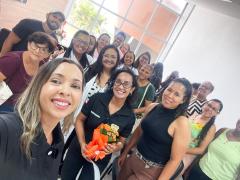 Evento promovido pela Policlínica Regional de Saúde reuniu cerca de trinta e cinco funcionários