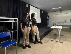 Cerca de 100 estudantes participaram das atividades com temáticas relacionadas à violência doméstica e segurança digital