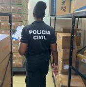 Ação alcançou distribuidoras de medicamentos e postos de combustíveis na capital