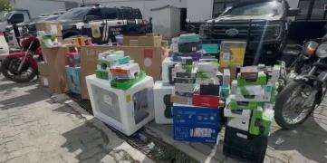 Ação identificou esquema de subtração de produtos durante transporte e resultou em apreensões em Feira de Santana e na zona rural