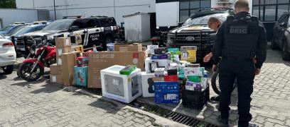 Ação identificou esquema de subtração de produtos durante transporte e resultou em apreensões em Feira de Santana e na zona rural