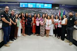 Homenagem destaca o protagonismo feminino na proteção das vítimas