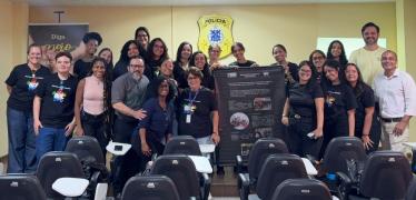 Cerca de 20 estudantes participaram das atividades promovendo conhecimento acerca dos serviços prestados pela unidade