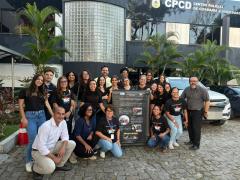 Cerca de 20 estudantes participaram das atividades promovendo conhecimento acerca dos serviços prestados pela unidade