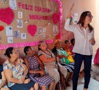 Ações promovem palestras e arrecadações de alimentos em distritos do município