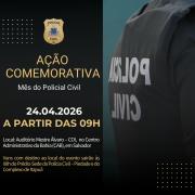 O evento tem como objetivo proporcionar um momento de reconhecimento e valorização dos policiais civis