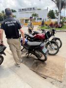 As motos adulteradas eram revendidas como se fossem de leilão