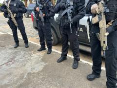 A ação da Polícia Civil teve como objetivo desarticular um grupo criminoso voltado para o tráfico de drogas no município e região
