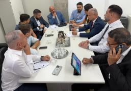 O Delegado-Geral Adjunto de Operações (DGAO) reuniu-se com diretores de departamentos para intensificar as investigações e as ações em campo