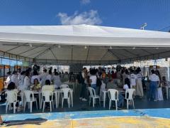 Ação em Águas Claras leva serviços da Decrin e reforça o enfrentamento ao racismo e à intolerância religiosa.