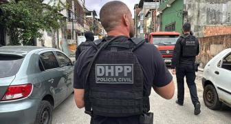 Investigado efetuou disparos de arma de fogo contra a companheira, de 27 anos