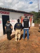 Foram apreendidos aproximadamente 6 mil produtos pirotécnicos irregulares durante a operação conjunta